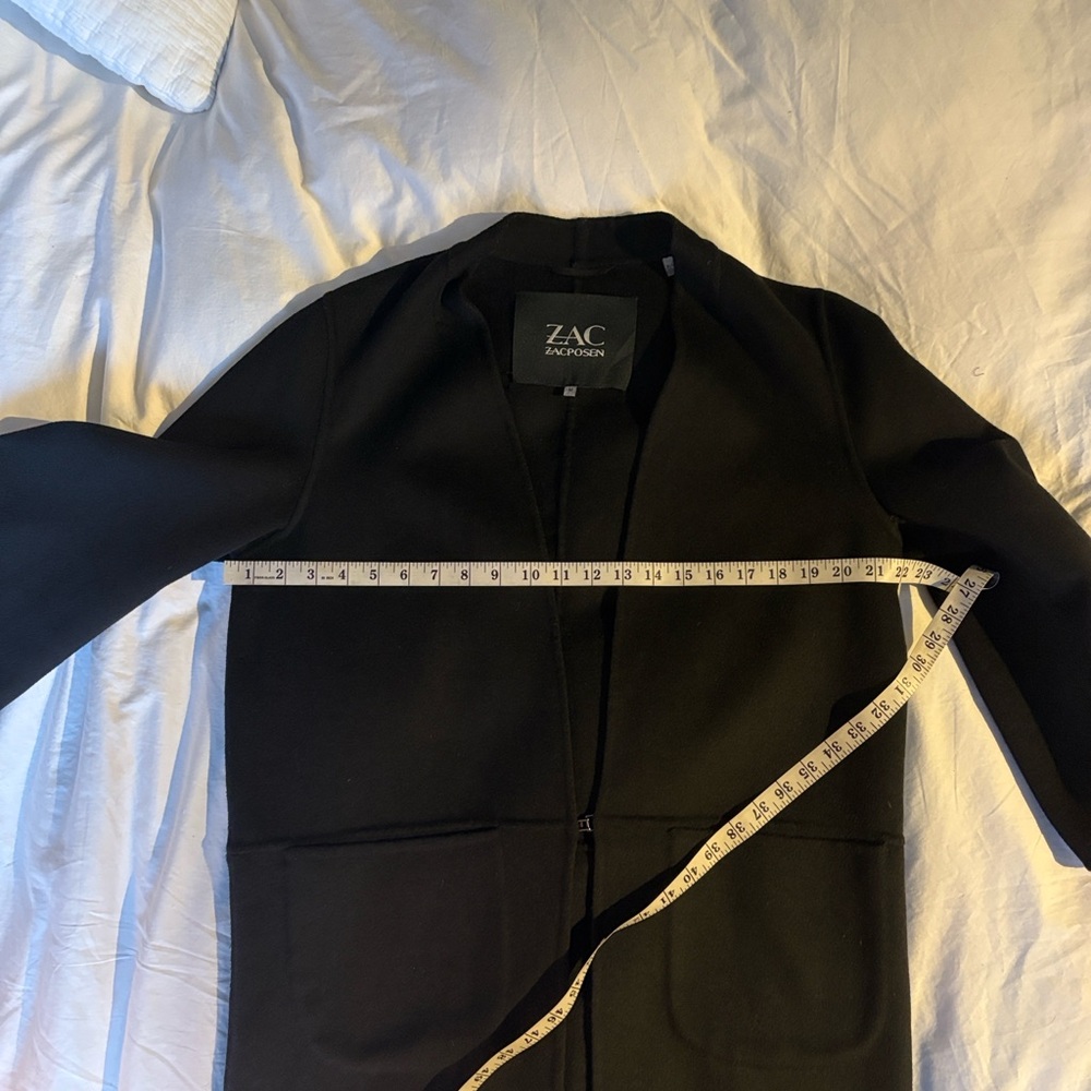 BNWOT Zac Posen double face unlined coat - Picture 7 of 7